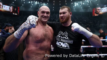 Тайсоном Фьюри - Арсланбек Махмудов полное видео боя